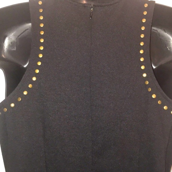 NICOLE by Nicole Miller Black Studded Dress Medium - Picture 5 of 8